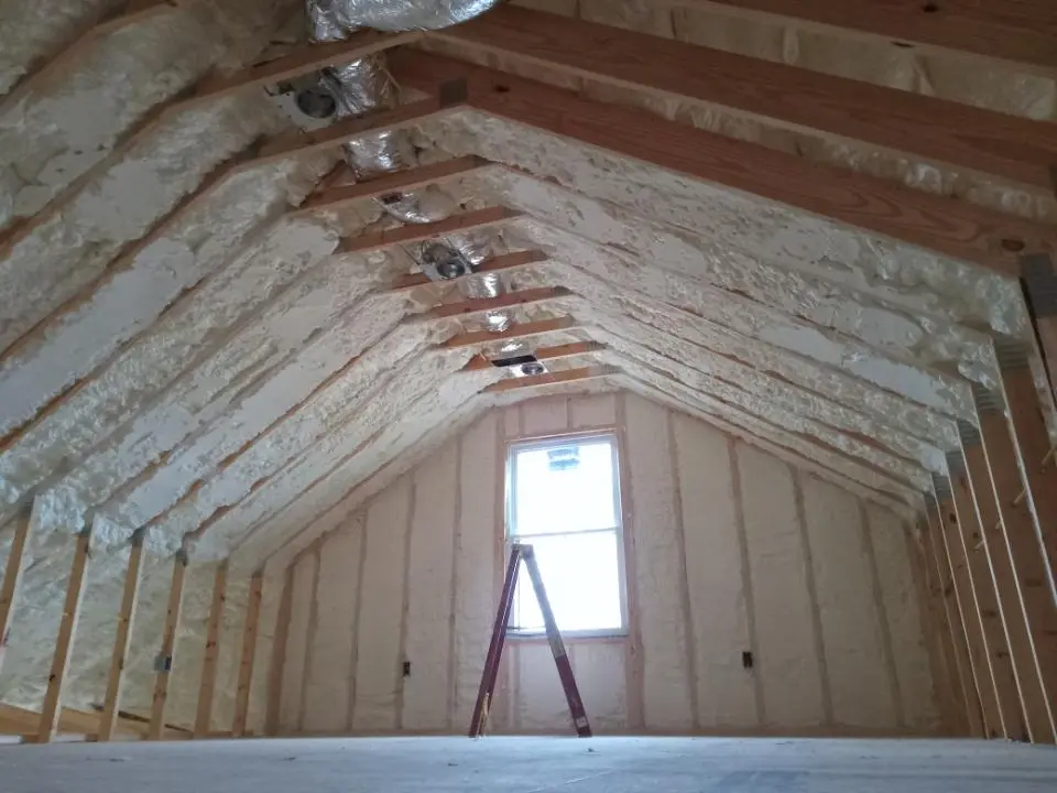 Spray foam roofing application for Crawl Space Insulation project in Baker City